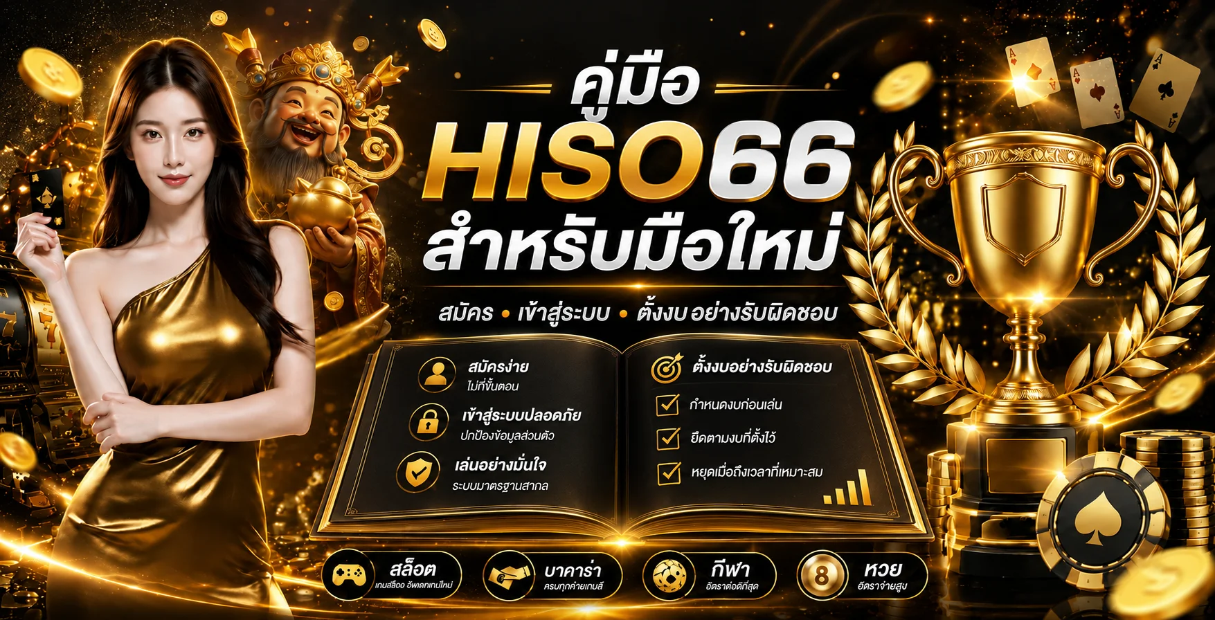คู่มือ HISO66 สำหรับมือใหม่ สมัคร เข้าสู่ระบบ และตั้งงบ